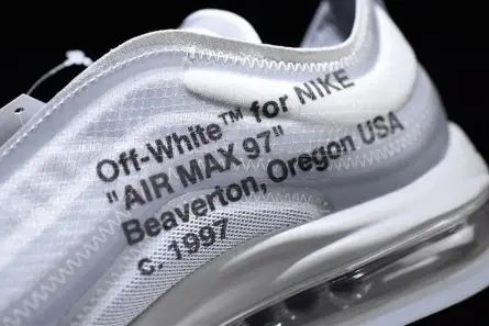 Off White Nike Air Max 97 Menta AJ4585-101 SmartChoice 6281 