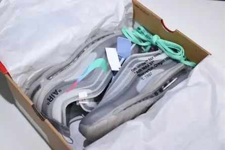 Off White Nike Air Max 97 Menta AJ4585-101 SmartChoice 6281 