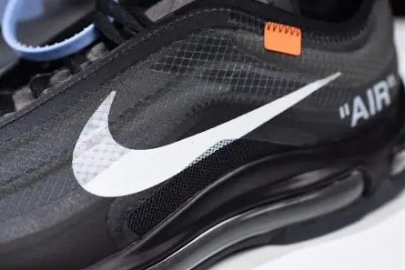 Off-White Nike Air Max 97 OG Black AJ4585-001 Functional 1357 