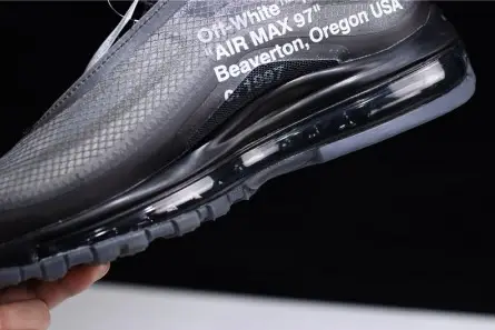 Off-White Nike Air Max 97 OG Black AJ4585-001 Functional 1357 