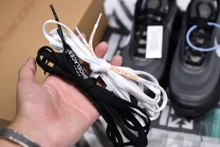 Off-White Nike Air Max 97 OG Black AJ4585-001 Functional 1357 