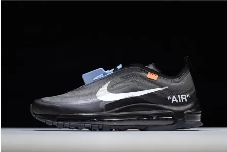 Off-White Nike Air Max 97 OG Black AJ4585-001 Functional 1357 