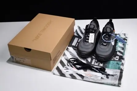 Off-White Nike Air Max 97 OG Black AJ4585-001 Functional 1357  EBEAC1586