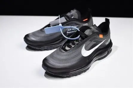 Off-White Nike Air Max 97 OG Black AJ4585-001 Functional 1357 