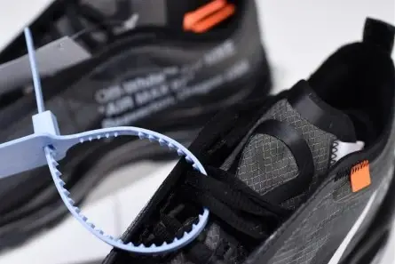 Off-White Nike Air Max 97 OG Black AJ4585-001 Functional 1357 