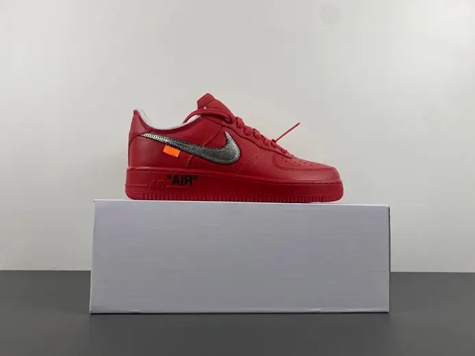 Off White x Nike Air Force 1 AO4297-600 Classic 3736  ACDC15
