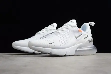 Off-White x Nike Air Max 270 Triple White AA8058-100 EyeCatching 5474 