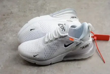 Off-White x Nike Air Max 270 Triple White AA8058-100 EyeCatching 5474 