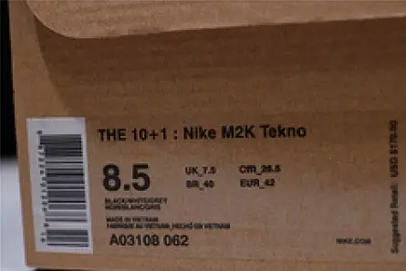 Off-White x nike M2K tekno Black ,White A03108 062 TopPick 9428 