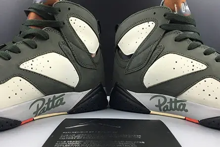PATTA AIR JORDAN 7 ICICLE AT3375-100 Minimalist 9867  ACC1456