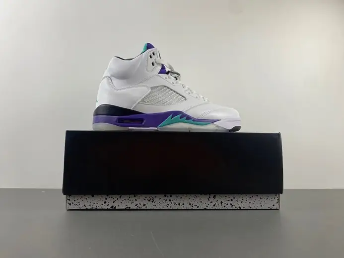 Popular 1877 Jordan 5 Retro Grape  136027-108 