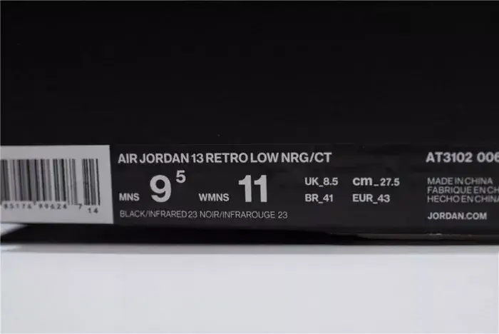 Popular 6734 Air Jordan 13 Retro Low Nrg ct "clot"  - AT3102-006 