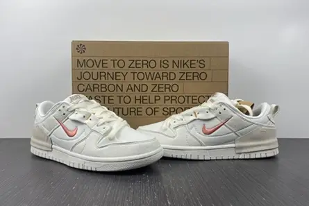Practical 6037 Nike Dunk Low Disrupt 2 Pale Ivory  DH4402-100 