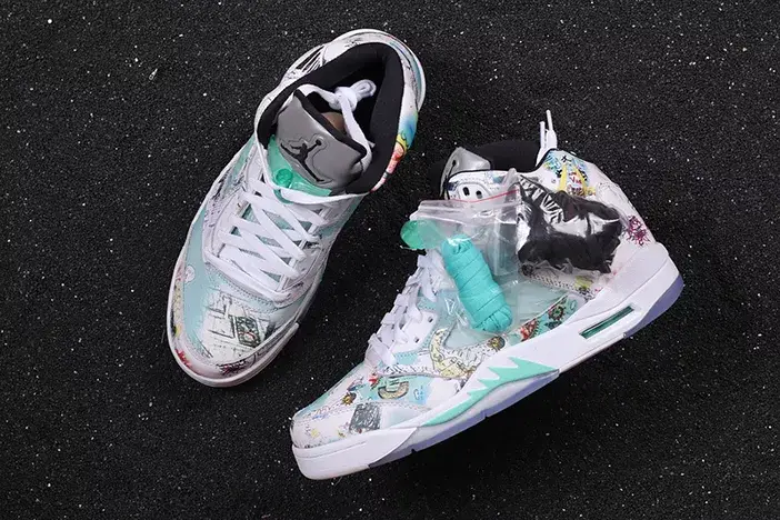 Practical 6883 Air Jordan 5 Wings AV2405-900 