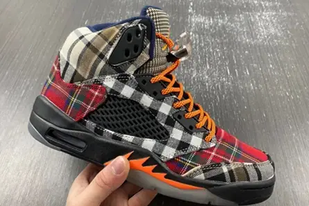 Refined 2985 Jordan 5 Retro Plaid  FD4814-008 