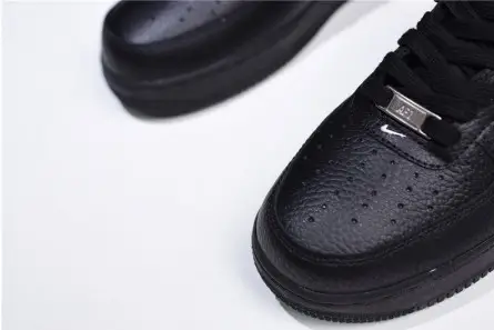 Refined 3017 Air Force 1 Low Utility Black White - AJ7747-001 
