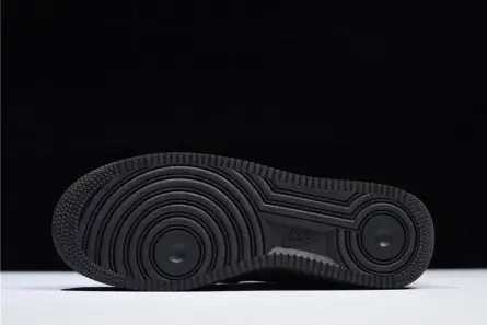 Refined 3017 Air Force 1 Low Utility Black White - AJ7747-001 