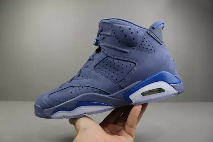 Refined 3818 Air Jordan 6 Jimmy Butler Diffused Blue 384664-400 