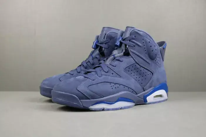 Refined 3818 Air Jordan 6 Jimmy Butler Diffused Blue 384664-400 