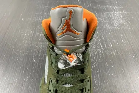 Refined 7375 Air Jordan 5 “Olive” DD0587-308 