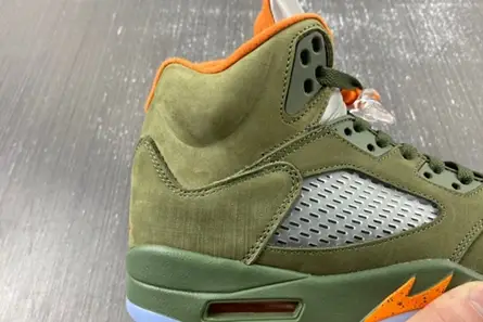 Refined 7375 Air Jordan 5 “Olive” DD0587-308 