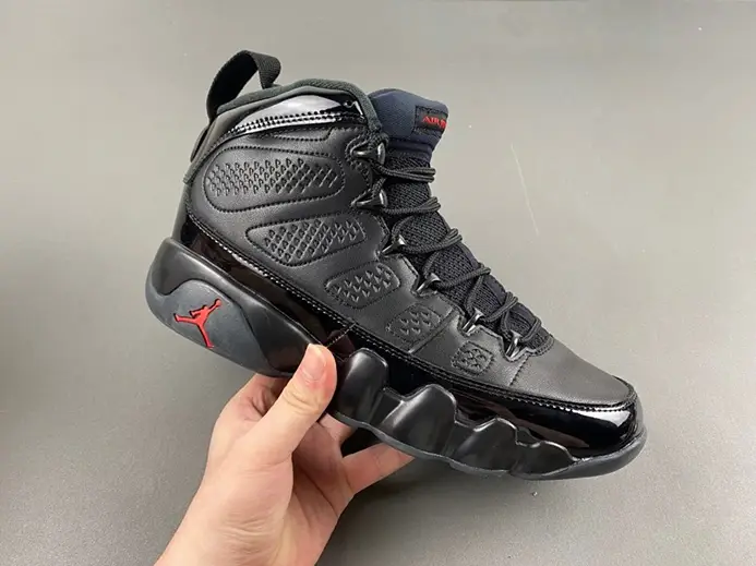 Refined 8023 Jordan 9 Retro Bred Patent  302370-014 