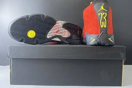 Reliable 2549 Air Jordan 14 “Ferrari” 654459-670 