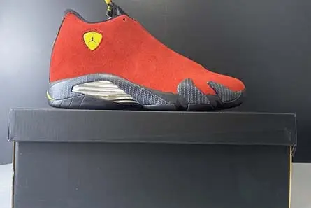 Reliable 2549 Air Jordan 14 “Ferrari” 654459-670 