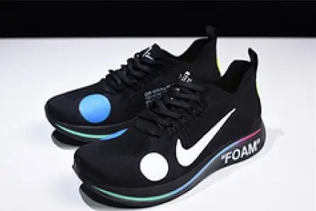 Reliable 4745 Nike x Off-White Zoom Fly Mercurial Flyknit Black mens AO2115-001 