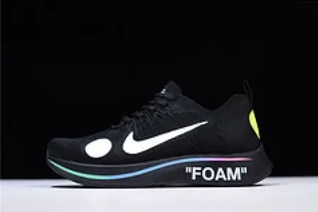 Reliable 4745 Nike x Off-White Zoom Fly Mercurial Flyknit Black mens AO2115-001 
