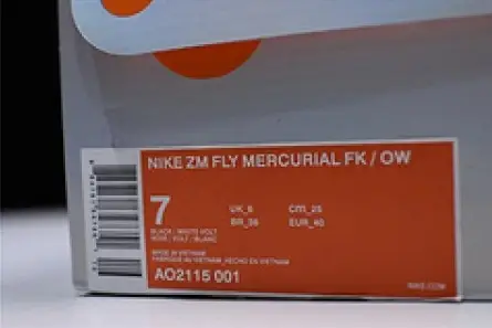 Reliable 4745 Nike x Off-White Zoom Fly Mercurial Flyknit Black mens AO2115-001 