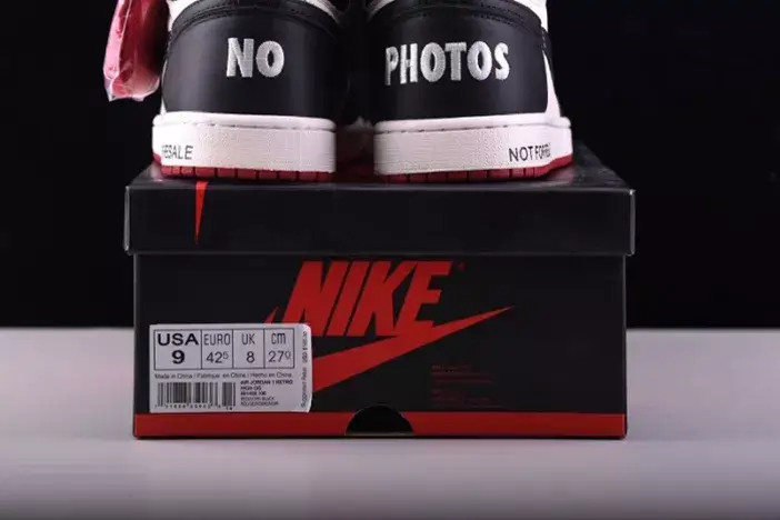 Reliable 9810 Air Jordan 1 No Ls Not For Resale Varsity Red 861428-106 