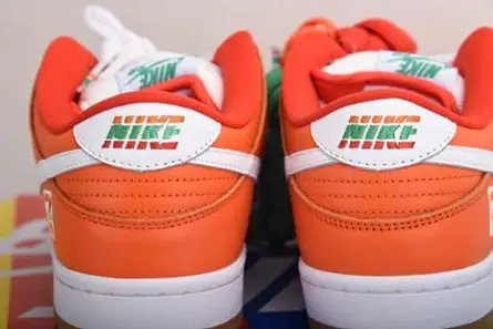 Resilient 5459 Nike Dunk Low Orange Green White CZ5130-600 