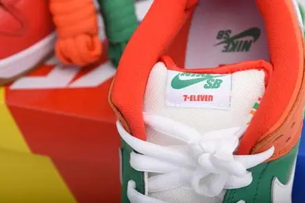 Resilient 5459 Nike Dunk Low Orange Green White CZ5130-600 