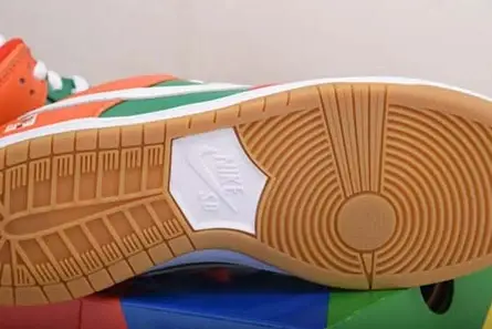 Resilient 5459 Nike Dunk Low Orange Green White CZ5130-600 