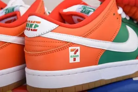 Resilient 5459 Nike Dunk Low Orange Green White CZ5130-600 