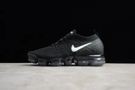 Resilient 5498 Nike Air Vapormax Flyknit 2.0 Running Sneakers Black Grey mens 942842-001  AAEAC79