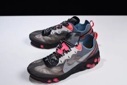 Resilient 8825 Nike React Element 87 Blue Chill Solar Red AQ1090-006 