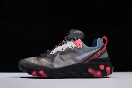 Resilient 8825 Nike React Element 87 Blue Chill Solar Red AQ1090-006  ADAEE1235