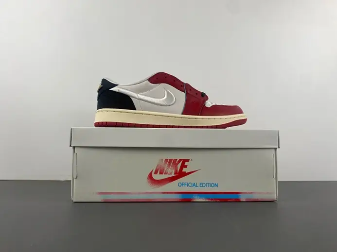 Resilient 8905 Jordan 1 Retro Low OG Trophy Room Rookie Card Home HV6157-100 