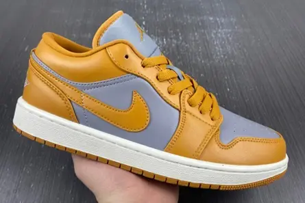 Resilient 9217 Air Jordan 1 Low Cement Grey Chutney (Women's)  DC0774-020 