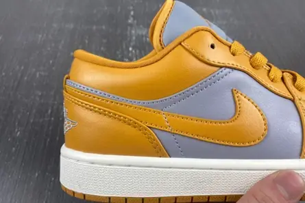 Resilient 9217 Air Jordan 1 Low Cement Grey Chutney (Women's)  DC0774-020 