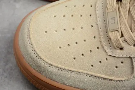 Sleek 3989 Nike Air Force 1 Low 07 LV8 Suede Mushroom AA1117-200 