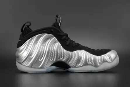 SmartChoice 5109 Nike Air Foamposite Pro PRM "Silver Surfer" metallic silver mens 616750-004 