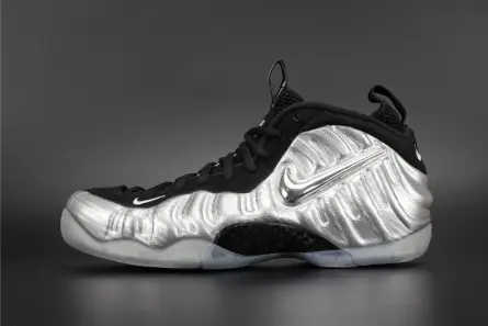 SmartChoice 5109 Nike Air Foamposite Pro PRM "Silver Surfer" metallic silver mens 616750-004  FAD1051