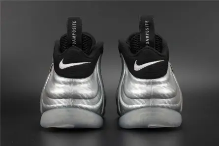 SmartChoice 5109 Nike Air Foamposite Pro PRM "Silver Surfer" metallic silver mens 616750-004 