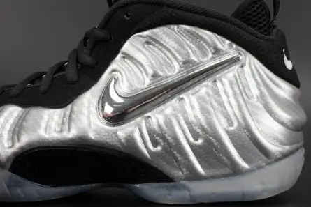 SmartChoice 5109 Nike Air Foamposite Pro PRM "Silver Surfer" metallic silver mens 616750-004 