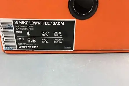 Soft 2656 SACAI NIKE LDV WAFFLE PINK BV0073-500  CDDDE701