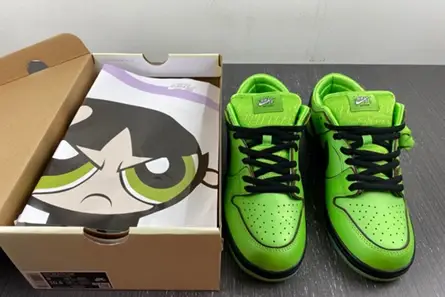 Soft 5321 The Powerpuff Girls x Nike SB Dunk Low FZ8319 300 