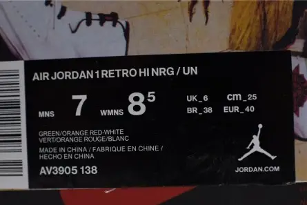 SoleFly Air Jordan 1 High OG Miami Art Basel  AV3905-138 Sleek 6669 